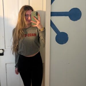 nike mass elite gray long sleeve shirt